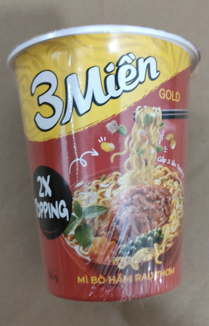 Thùng Mì Ly 3 Miền